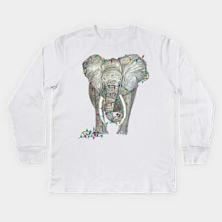 Holiday Helper Kids Long Sleeve T-Shirt